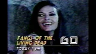 WPWR TV 60  Promo for "Fangs of the Living Dead"...