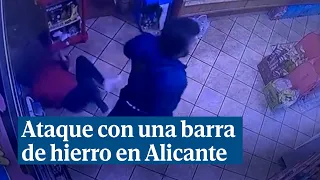 Ataca con una barra de hierro a una dependienta de Alicante