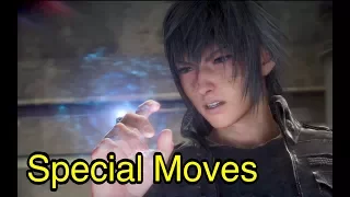 Final Fantasy XV: Special Moves and Weapon Attacks (FFXV)