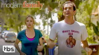 Claire and Phil Race Each Other (Clip) | Modern Family | TBS