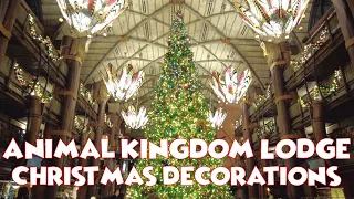 Animal Kingdom Lodge Christmas Decorations