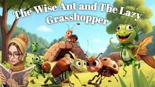 The Wise Ant & The Lazy Grasshopper | Moral Story for Kids-English | Life Lessons Video for Children