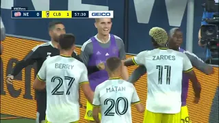 GOAL | Gyasi Zardes' pinpoint header gets past Revs, USMNT goalkeeper Matt Turner