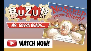 Mr. Guera Reads... NO SLEEP FOR THE SHEEP by Karen Beaumont