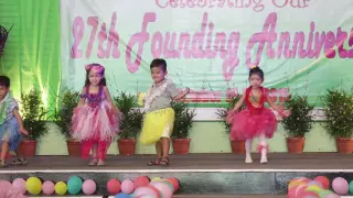 Hula Dance by nursery kids