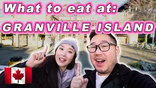 What to eat at GRANVILLE PUBLIC MARKET! || [Vancouver, Canada] Famous Donuts, Chowder & more!