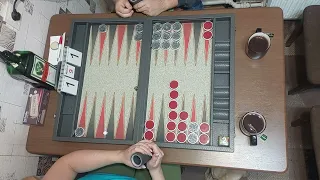 #юлявигре / Backgammon 9pts match / КОРОТКИЕ НАРДЫ