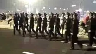 OPENING CEREMONY OLYMPICS 2008 BEIJING CHINA, MILITARY MARCHING