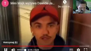 DAWID JASPER OGLĄDA MINI MAJK WYZYWA DAWIDA JASPERA