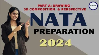 Part A: 3D Compositions & Perspective Drawings | NATA 2024 | Archituber #nata #nata2024 #archituber