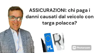 ASSICURAZIONI chi paga i danni causati da veicoli con targa estera? #assicurazioni