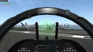 Falcon BMS 4.33 F/A-18 Carrier Landing