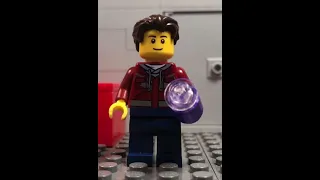 lego man tries the grimace shake… #shorts