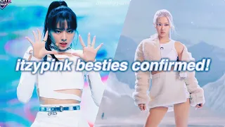 itzy & blackpink moments that just make me happy