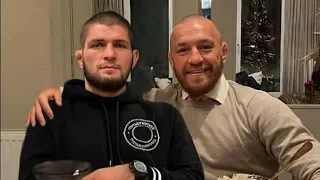 Khabib and Conor Mgregor Being best Friends For 1 minutes and 30 seconds Straight