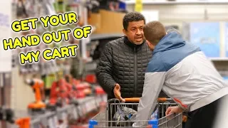 STEALING THINGS FROM PEOPLE'S CARTS (PART 2)