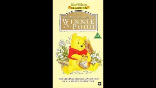 Opening to The Many Adventures of Winnie the Pooh UK VHS (1997)