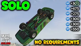 SOLO No Requirements! RP Exploit Rank Up Method! | GTA Online Help Guide Tutorial
