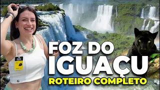 FOZ DO IGUAÇU 2024: MELHORES ATRAÇÕES em 4 DIAS! Roteiro completo diferente + Paraguai e Argentina