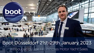 Princess Motor Yacht Sales at Boot Düsseldorf 21st-29th January 2023