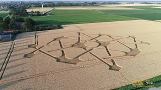 Escher graanproject gefilmd door Wiersma drone fly