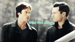 The Vampire Diaries - Enzo and Damon | Clairity – Don’t Panic