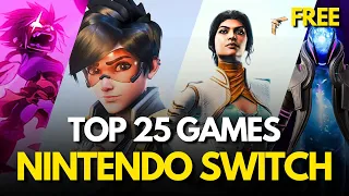 TOP 25 BEST FREE NINTENDO SWITCH GAMES TO PLAY IN 2024