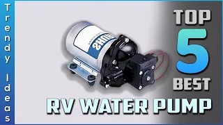 Top 5 Best RV Water Pump Review In 2023 | On The Market Today