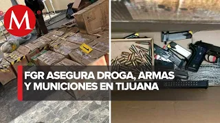 Aseguran media tonelada de metanfetamina en Baja California