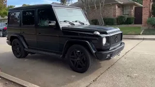 W463 G55 Magnaflo Mufflers Acceleration