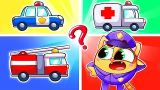 Our Heroes Song 🚔 🚒 🚑 | Funny Kids Songs and Nursery Rhymes by Baby Zoo Story