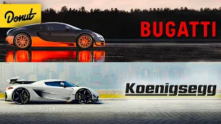 Bugatti vs Koenigsegg Cars - Which is the BETTER Hypercar (and WHY)