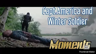 Capt.America and Winter Soldier moments - Tera Yaar hu mai || Marvel ||