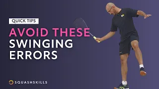 Squash Tips: Setup And Swing Errors