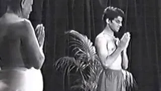 Pattabhi Jois and Sharath - Opening Chant