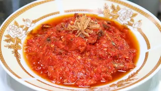 Resep SAMBALADO BADA khas Dapur Uni ET