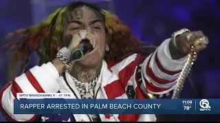 Tekashi 6ix9ine arrested in Palm Beach County
