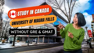 University of Niagara Falls | Study in Canada - Without GRE & GMAT #studyabroad #studyincanada