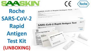 Roche SARS-CoV-2 Rapid Antigen Test Kit | UNBOXING