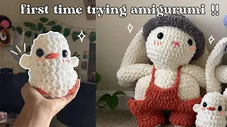 trying amigurumi for the first time!₍ᐢ. .ᐢ₎