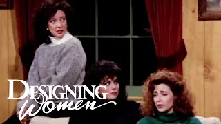 Designing Women | The Ladies Get Trapped In A Ski Lodge | Throw Back TV