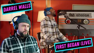 Darrel Walls - First Began Live (PJ Morton Cover)  | Vocalist from the UK Reacts