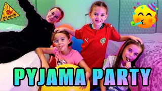 PYJAMA PARTY avec les COUSINES dans la CHAMBRE de KAMILIA