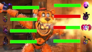 [SFM FNaF] Fazbear Fright vs Slasher WITH Healthbars