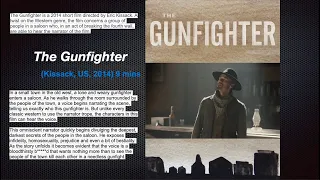 A-Level Film Studies Short Films Production Coursework Ep. 6: The Gunfighter