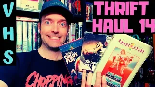 VHS Hunt Haul Thrifting Video 14! Thrift Store Hunting Collection Update Review Video! Horror Movie