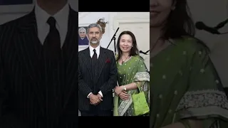 Dr. S Jaishankar with his wife kyoko who is from Japan 💞 #india