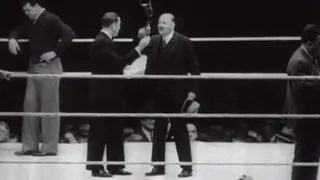 Joe Humphreys and Harry Balogh - Ring Announcers - Max Baer vs Joe Louis - September 24, 1935