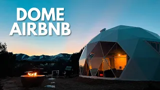 Luxury Glamping Dome Airbnb | Off-Grid Geodesic Dome Near Moab Utah