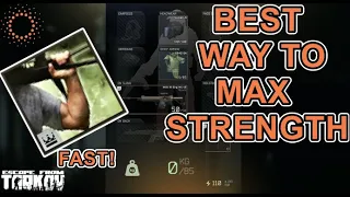UPDATED 12.12 BEST WAY TO LEVEL STRENGTH IN ESCAPE FROM TARKOV (WITH NUMBERS)